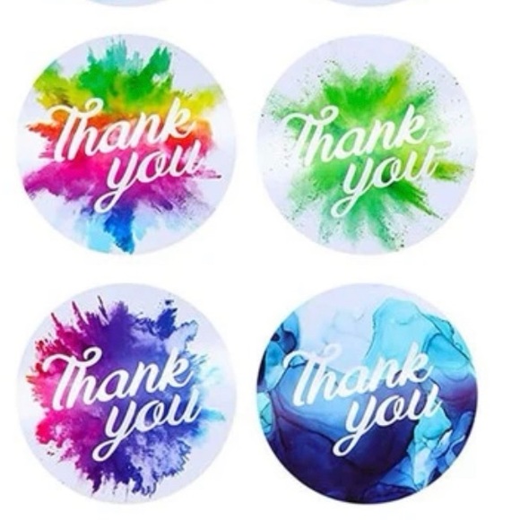 Thank You Stickers - Picture 2 of 3